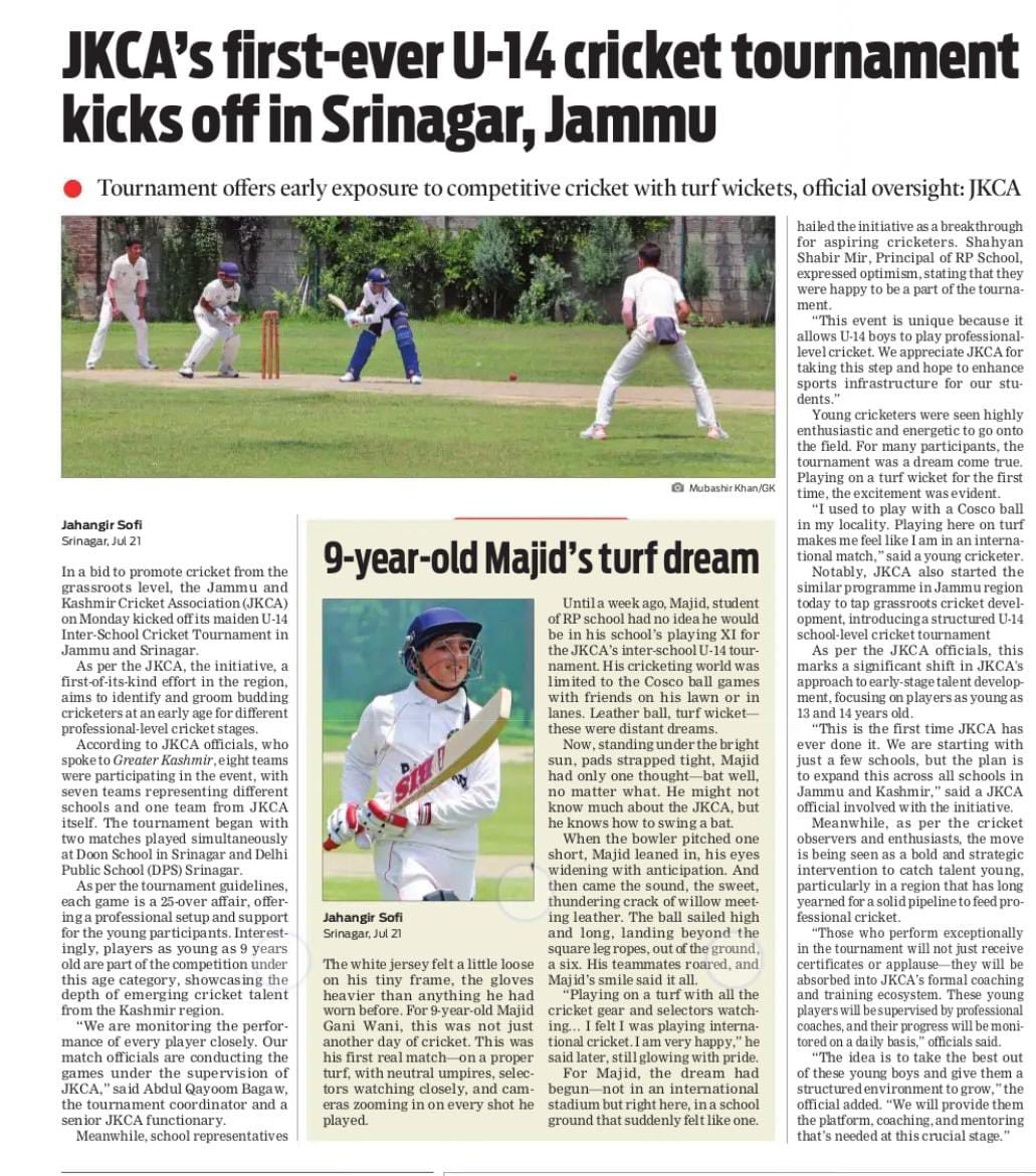 The Daily Times feature